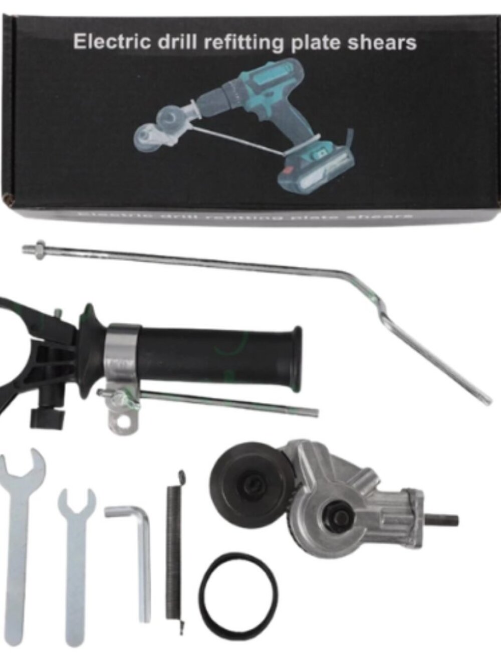 Electric Drill Refitting Plate Shears Metal Cutting Attachment